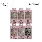 ChicNails Set completo di unghie finte da 24 pezzi dall'aspetto naturale per manicure femminile a casa - Product Image 1