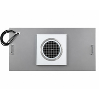 Neue Isolations-FFU-Lüfterfiltereinheit mit Variabler Geschwindigkeit aus Edelstahl, Hocheffizientes Reinraum-HEPA-Luftfiltersystem für Staubfreie Umgebungen