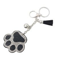 Porte-clés de sécurité personnel avec strass en diamant, alarme intégrée, kit d'outils et gadgets pour femmes, vente en gros, autodéfense