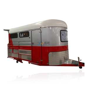 Remorque de luxe 2025 pour 3 chevaux, conforme aux normes australiennes, personnalisée, blanche, pour le transport de nourriture, de glaces et de snacks, fabriquée en Chine - Product Image 6