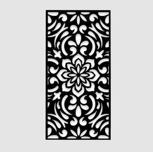 Panel de pared metálico hecho a mano con diseño de follaje, estilo bohemio, rectangular, decoración para el hogar, arte de pared de metal marrón de tamaño mediano para decoración - Product Image 5