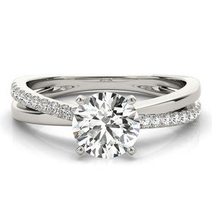 <b>Women's</b> Sterling Silver Wedding Engagement <b>Ring</b> 1.15Ct 2Pc <b>Set</b> Cubic Zirconia Jewelry - Product Image 4