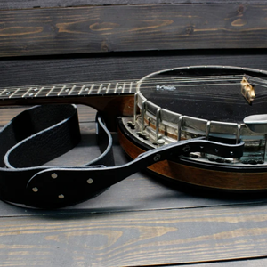 Musician Gift Favor Custom <strong>Banjo</strong> <strong>Strap</strong> Genuine Leather Soft High Quality <strong>Banjo</strong> Lanyard String - Product Image 4