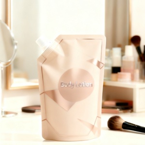 Bolsa Doypack con Boquilla de Aluminio Impresa Personalizada para Rellenar Líquidos como Crema de Manos, Champú, Jabón Lavavajillas y Productos para el Cuidado de la Piel - Product Image 1