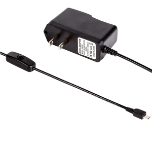 Adaptador de CA de Alta Calidad de 5 V 2,5 A 12 W 100-240 V 50-60 Hz para Raspberry Pi 3 con Interruptor de Encendido/Apagado - Product Image 1