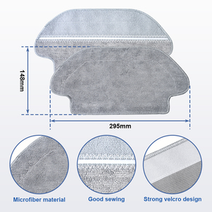 Kit de accesorios de repuesto, cepillo lateral principal, filtro HEPA, paño de limpieza compatible con STYJ02YM <span class=keywords><strong>Conga</strong></span> <span class=keywords><strong>3490</strong></span> Viomi V2 PRO V3 - Product Image 6
