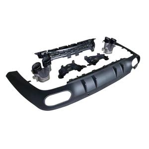 ดิฟฟิวเซอร์กันชนหลังทรง CLS53 พร้อมปลายท่อสีดำหรือสีเงิน สำหรับรถเบนซ์ W257 <span class=keywords><strong>AMG</strong></span> ปี 2018+ - Product Image 6