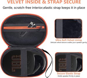 Estuche Rígido de EVA para Altavoz <span class=keywords><strong>JBL</strong></span> Clip 5 Clip 4, Bolsa de Almacenamiento Protectora de Viaje a Prueba de Golpes para Mini Altavoz Bluetooth - Product Image 2