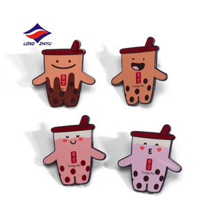 เข็มกลัดโลหะผสม 2 มิติ 3 มิติ ออกแบบโลโก้ตามสั่ง 20 ปีแห่ง Longzhiyu ของที่ระลึกสำหรับชมรมธุรกิจ สถาบันการศึกษา ใช้ติดหมวกหรือเสื้อผ้า - Product Image 4