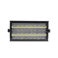 Lumière stroboscopique professionnelle à double rangée de 736 LED DMX, adaptée aux KTV, bars, salles de banquet, théâtres et concerts