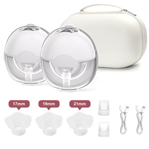 <span class=keywords><strong>Tire</strong></span>-<span class=keywords><strong>lait</strong></span> électrique mains libres entièrement automatique, collecteur de <span class=keywords><strong>lait</strong></span> portable en silicone et PP, invisible pour l'alimentation du bébé - Product Image 3