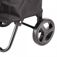 Chariot de courses Gimi Argo Blue 42L, pratique et élégant