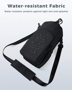 Custom Logo Portable Polyester <b>Water</b> <b>Bottle</b> Bag with Adjustable Shoulder <b>Strap</b> Sleeve for Walking Hiking Camping Outdoor Gym - Product Image 2