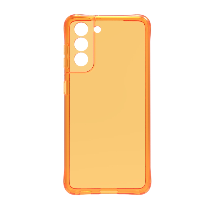 Naranja fluorescente transparente