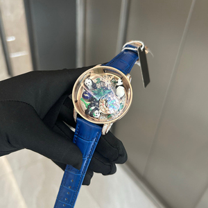 Montre mécanique pour homme de haute qualité avec tourbillon, diamètre 47 mm, montre Panda 3D réaliste, montre mécanique haut de gamme tendance. - Product Image 3