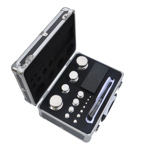 فولاذ مقاوم للصدأ من الدرجة العالية OIML 1 ملغ-2 أوزان قياسية عالية الجودة E1 E2 F1 F2 <span class=keywords><strong>M1</strong></span> لمجموعة المعايرة المختبرية لاختبار الوزن - Product Image 6