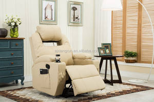 2024 Bestseller Lederhaus Luxus-Komfort-Sonnenlehne Sofa Massagesessel - Product Image 4