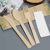 Fournisseur d'ensembles de couverts jetables écologiques en bambou, vaisselle compostable comprenant fourchette, couteau, assiettes biodégradables, OEM