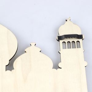 Islamic Gift Home Beautiful Wooden Advent 30 Days Till Eid <b>Ramadan</b> Mosque <b>Countdown</b> Calendar - Product Image 4