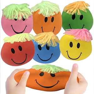 <span class=keywords><strong>Bola</strong></span> elástica antiestrés para la cara, artefacto de descompresión divertido, <span class=keywords><strong>bola</strong></span> de masa para el estrés, <span class=keywords><strong>Bola</strong></span> de ventilación de <span class=keywords><strong>harina</strong></span>, <span class=keywords><strong>precio</strong></span> barato - Product Image 5