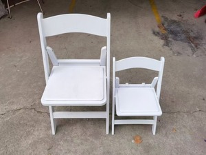 Chaises en PP blanches très vendues, imperméables, réglables, portables, pliables <span class=keywords><strong>pour</strong></span> les fêtes en plein air, l'hôtellerie, les salons, les locations - Product Image 5