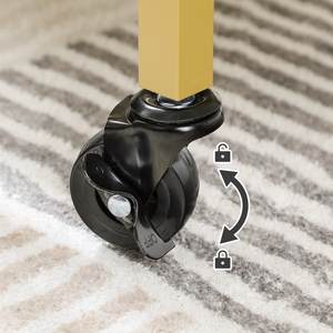 Wholesale Gold Luxury Kitchen Bar <strong>Cart</strong> Serving <strong>Carts</strong> <strong>Rolling</strong> Trolley 2-tier Wine Trolley Kitchen <strong>Cart</strong> on Wheels With Wine Rack - Product Image 6