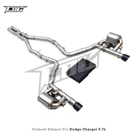 Sistema de Escape Catback de Acero Inoxidable de Alto Rendimiento OEM para Dodge Charger/Challenger RT V8 5.7L 2009-2014, Tubo de Escape y Silenciador