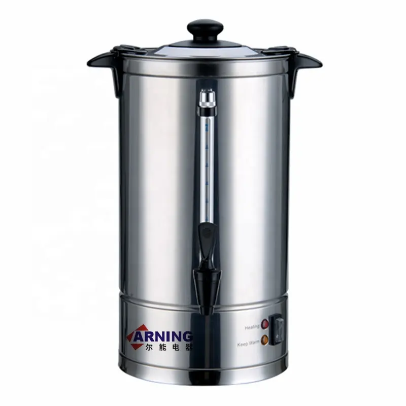 Capacidad real 15L/20L/30L Manual caldera de agua/ajustable té urna/casa hervidor de agua