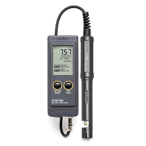 Analyseur de qualité de l'eau portable Hanna Hi991300 pH EC TDS Thermomètre - Product Image 2