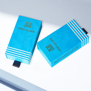 Caja extraíble, caja de color personalizada, caja de embalaje para productos electrónicos, caja con impresión a color, caja tipo cajón, caja de regalo hecha a mano para boutique, caja personalizada - Product Image 3