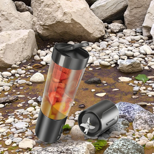 16oz taşınabilir kişisel <span class=keywords><strong>Blender</strong></span> IPX7 su geçirmez manyetik şarj elektrik Protein çalkalama şişesi USB güç RV kullanımı için - Product Image 2