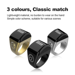 App Control Smart Tasbih Azan Alarm <b>Clock</b> Zikr Ring Islamic Gift Electronic Zikir Counter Smart Ring - Product Image 3