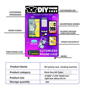 Distributeur automatique de coques de téléphone portable en libre-service, très vendu, avec impression UV automatique et fonction SDK - Product Image 6