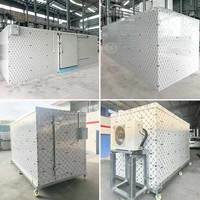 Chambre froide modulaire et réfrigérateur pour volailles, utilisée comme chambre froide, vitrine ou congélateur, avec fonction de refroidissement