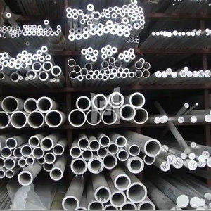 Tubes en aluminium extrudé sans couture 6061 6063 T3 T5 anodisé pliage soudage coupe poinçonnage pour motifs ovales ronds carrés - Product Image 1