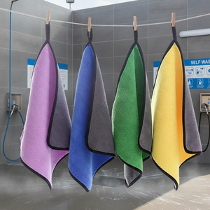 Toalla de Microfibra Multiusos para el Hogar, Tejida en Coral, de Secado Rápido, Ideal para Regalo - Product Image 3