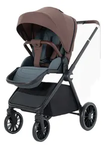 Stroller 0-3 Years Travel Luxury Aluminum Frame Light Weight Push Folding Baby Stroller 3 In 1 For Plane