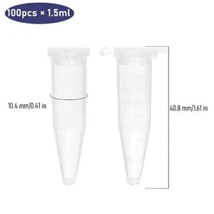หลอดปั่นเหวี่ยงขนาด 1.5 มล. พร้อมฝาปิด ยี่ห้อ XZ Lab Supplies ผลิตจากพลาสติก PP สำหรับใส่ตัวอย่างขนาดเล็ก รับประกัน 3 ปี - Product Image 2