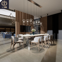 Plans et Designs de Belles Villas Styles de Luxe Postmodernes Conception Graphique 3D Max Taille Personnalisée Qualité Élevée