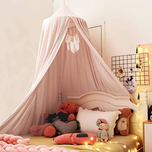 100% Trung Quốc cotton nhà máy-được thiết kế giường đôi tán hình nón hình dạng duy nhất cot muỗi <span class=keywords><strong>Net</strong></span> gấp trẻ em của nhà sử dụng cửa - Product Image 1