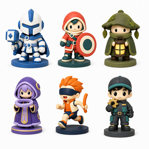 Personaggi Anime Personalizzati in PVC: Captain America, <span class=keywords><strong>Ghost</strong></span> Rider, Elektra, Cletus Kasady, Winter Soldier, Thanos, Ant-Man, Moon Knight - Product Image 3