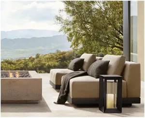 Silla de salón de aluminio de Santos de metal arquitectónico hecha a mano del hotel del jardín del patio al aire libre de la nueva llegada - Product Image 5