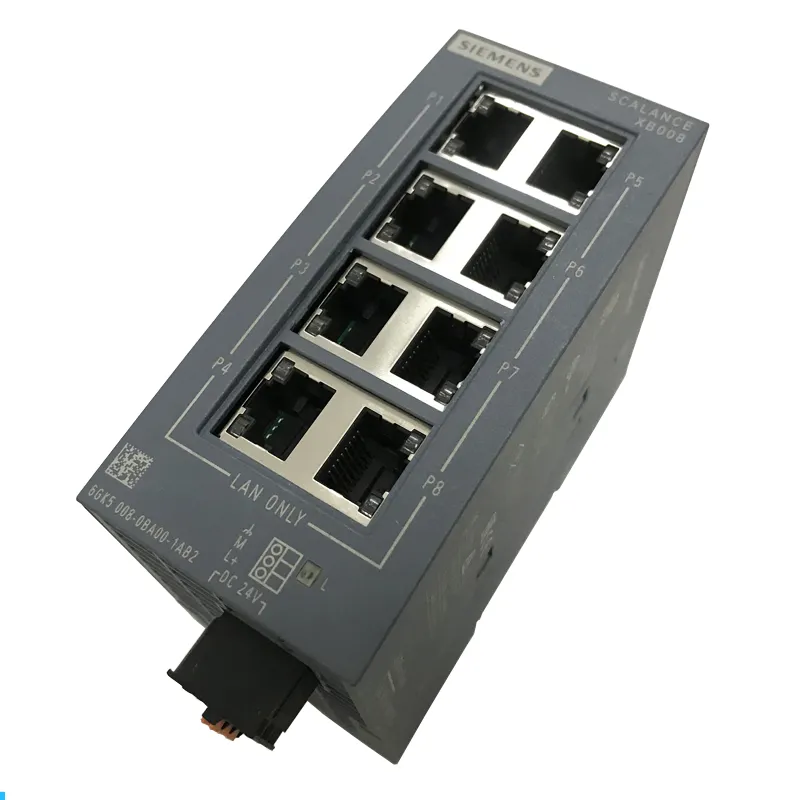 Siemens Ethernet Switch Asli 6GK5008-0BA00-1AB2 Tersedia