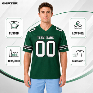 Uniformes Personalizados de Fútbol Americano para Fanáticos, Camisetas Transpirables de Malla para Hombres, para Eventos, Fiestas y Clubes - Product Image 1