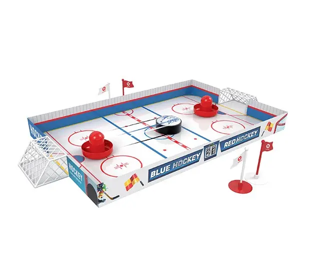 Настольная домашняя игрушка для хоккея, семейный стол для хоккея с шайбой, настольная игра для хоккея с шайбой