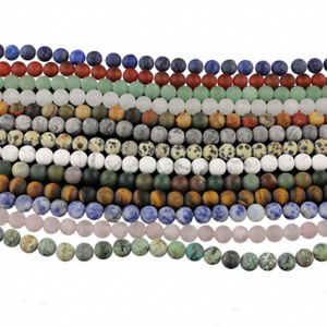 Perles en cristal mat naturel SB6547, pierres semi-précieuses en vrac pour la fabrication <span class=keywords><strong>de</strong></span> bijoux DIY, vente en gros - Product Image 4