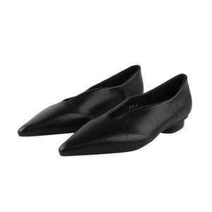 Chaussures plates pointues rétro pour femmes, version coréenne, nouvelle sortie - Product Image 1