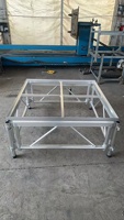 Scène modulaire en alliage d'aluminium, adaptée aux concerts et aux expositions