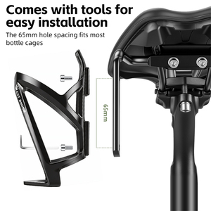Sacoche de selle de vélo WEST BIKING avec support de rail de selle et stabilisateur, double porte-bidon pour VTT et vélo de route - Product Image 5