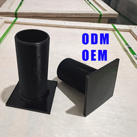 Vis et écrous en acier personnalisés à haute dureté et résistance avec traitement de noircissement de surface pour le support en ingénierie de construction